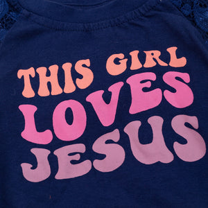 This Girl Loves Jesus - Romper
