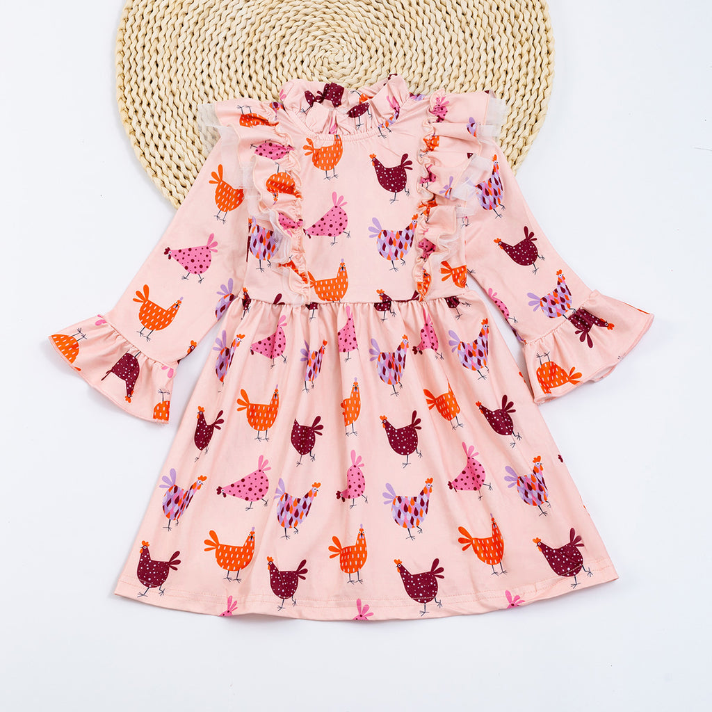 A Girl Who Loves Chickens - Dress