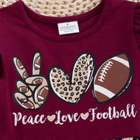 Peace Love and Football - Outfit